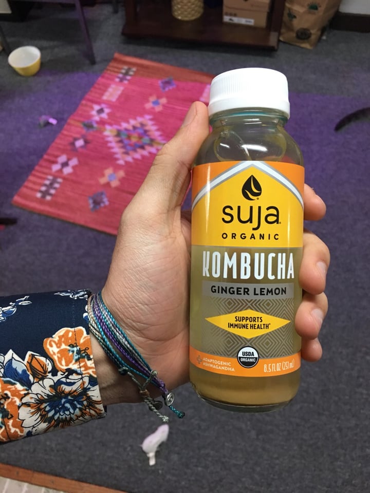 Suja Juice Suja Organic Kombucha Ginger Lemon Reviews abillion