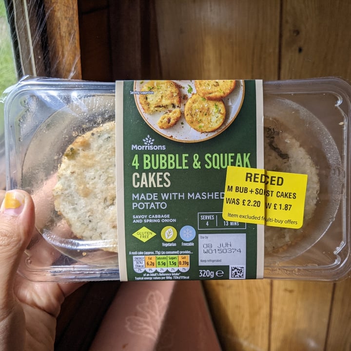 Morrisons 4 Bubble & Squeak Cakes Reviews abillion