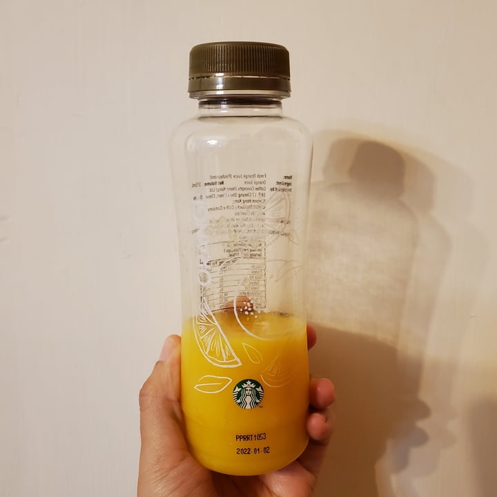 Starbucks Orange Juice Review abillion