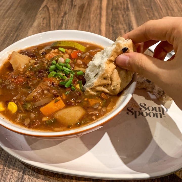 The Soup Spoon Union NEX Serangoon, Singapore Vegan jambalaya Review