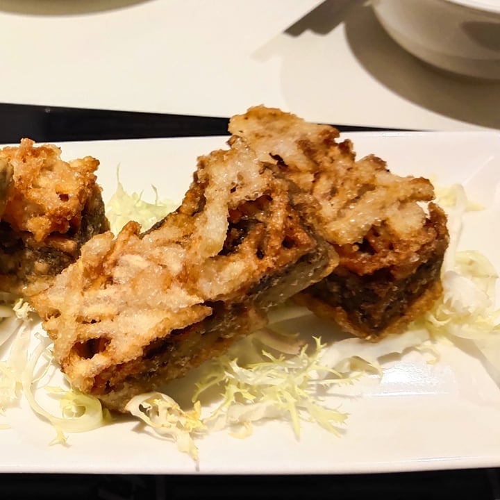review photo of LingZhi Vegetarian - Velocity@Novena Millet Cake With Shredded Yam shared by @varun on 27 Sep 2020 - review