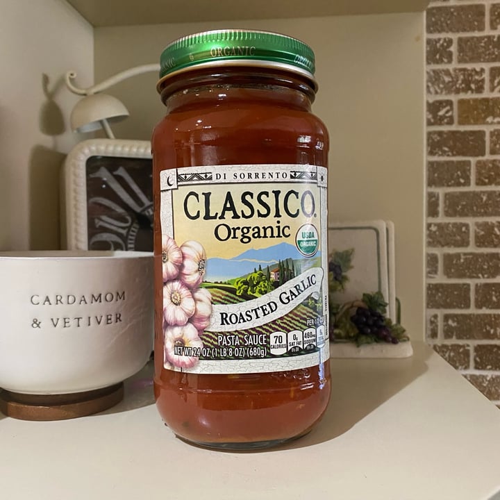 Classico Organic Roasted Garlic Pasta Sauce Review abillion
