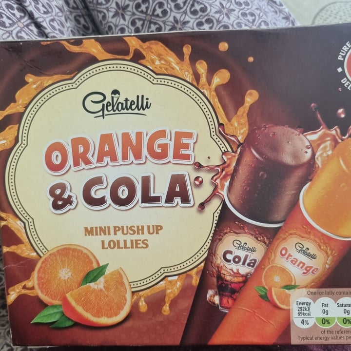 Gelatelli Orange mini push up lollies Reviews | abillion