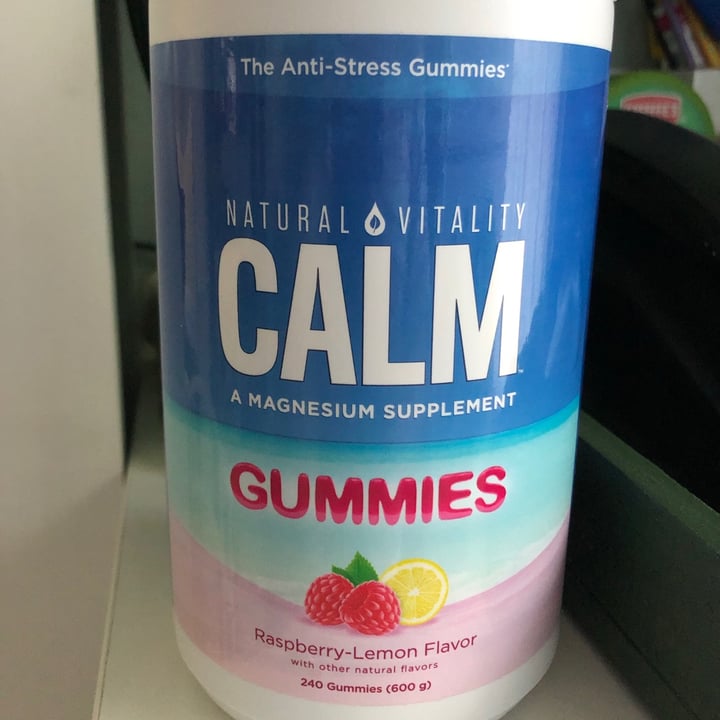 Natural Vitality Natural Calm Gummies RaspberryLemon Reviews abillion
