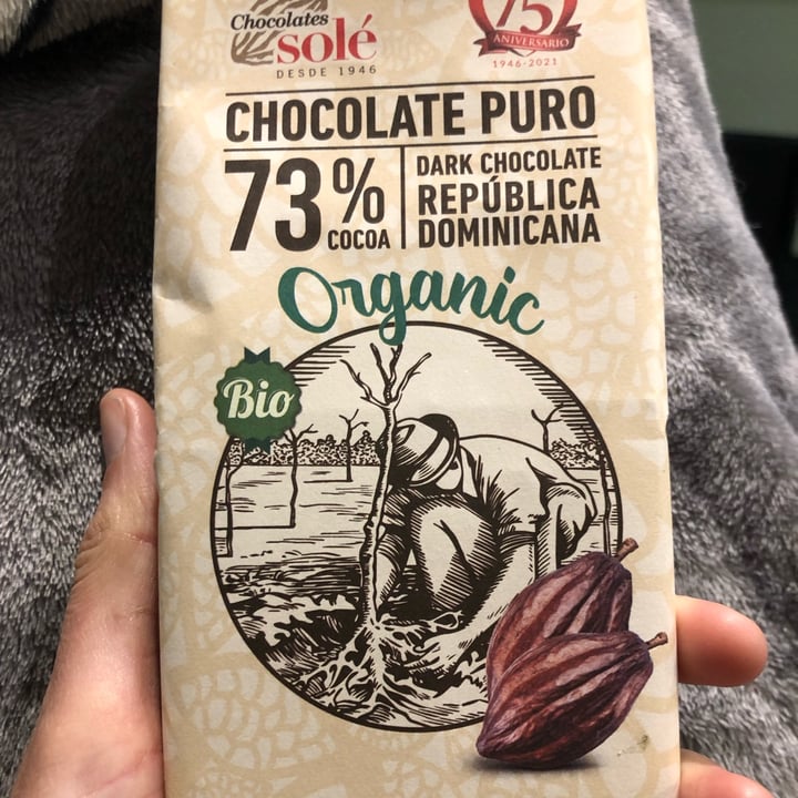 Chocolates Solé Chocolate puro 73 República Dominicana Review abillion