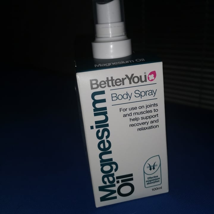 BetterYou Magnesium Mineral Spray Reviews abillion