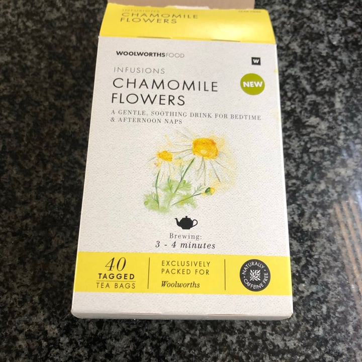 Woolworths Food Chamomile Tea Review abillion