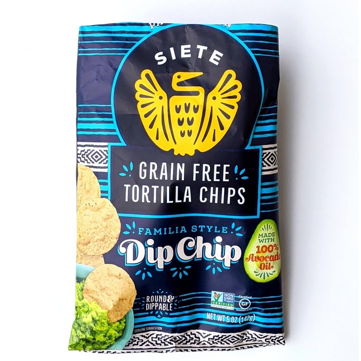 Siete Family Foods Grain Free Tortilla Chips Familia Style Dip Chip siete-family-foods-grain-free-tortilla-chips-familia-style-dip-chip