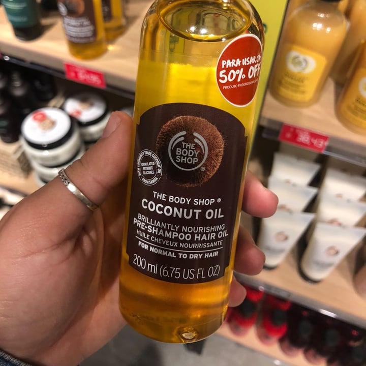 The Body Shop Coconut oil pre-shampoo hair oil Review | abillion