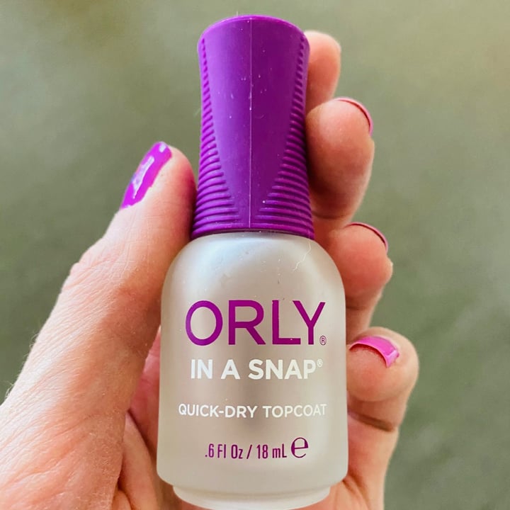 ORLY Quick Dry Topcoat Reviews abillion
