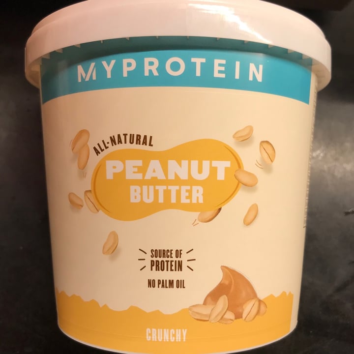 MyProtein All Natural Peanut Butter Original Crunchy Review abillion