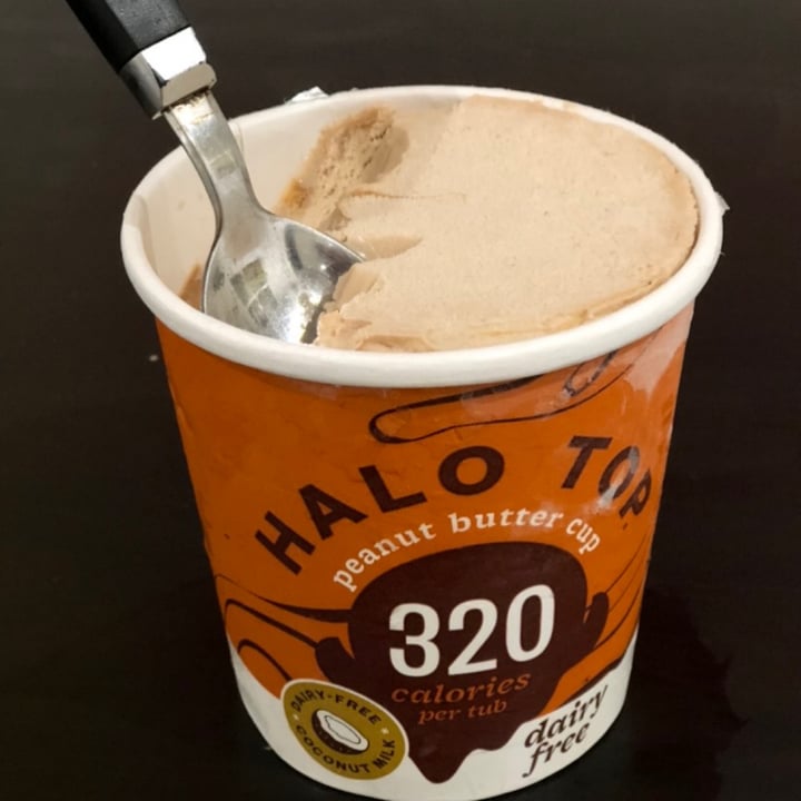 Halo top plant based Peanut Butter Cup dairyfree frozen dessert Review