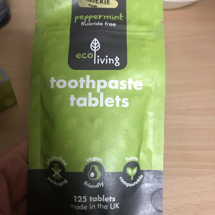 ecoLiving Peppermint toothpaste tablets fluoride free Review abillion