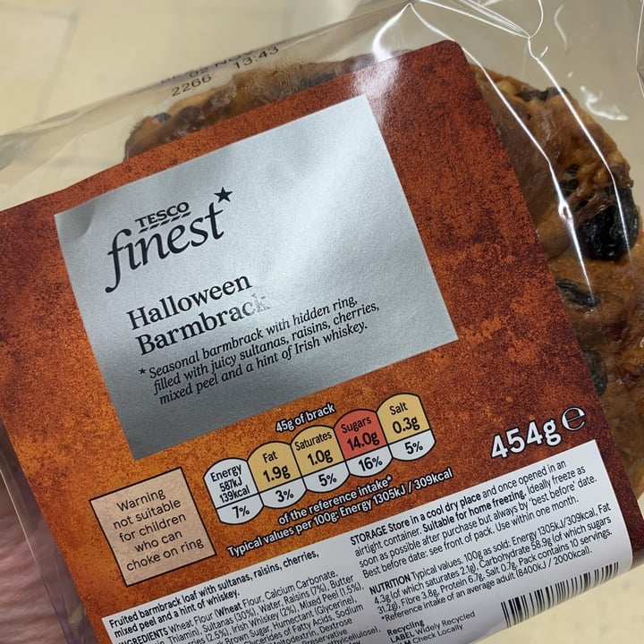 Tesco Finest Halloween Barmbrack Review abillion