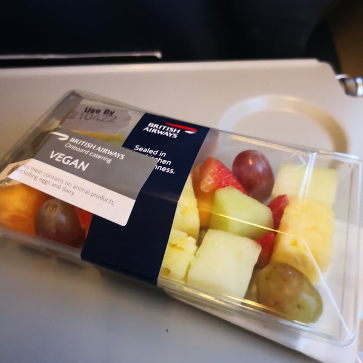 British Airways Vegan breakfast meal Review abillion