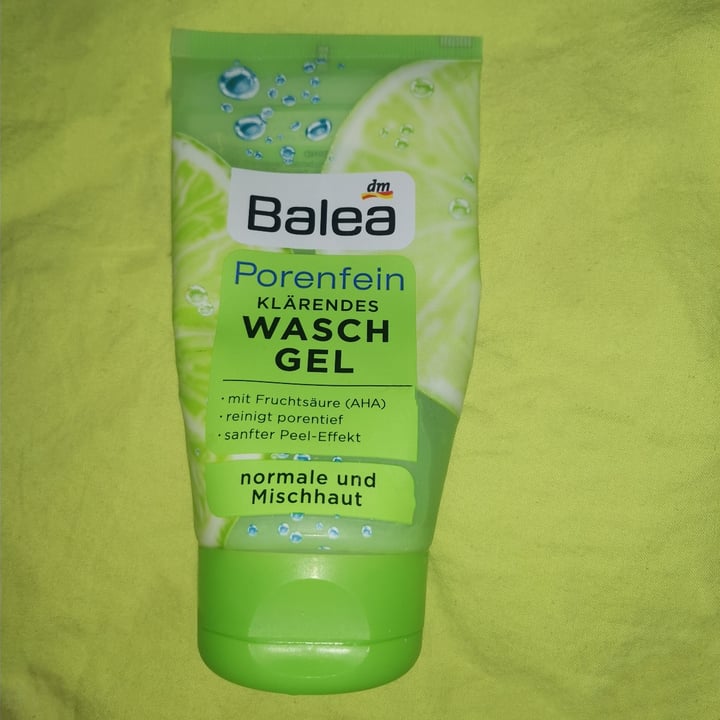 Balea Face wash gel Lime Review abillion
