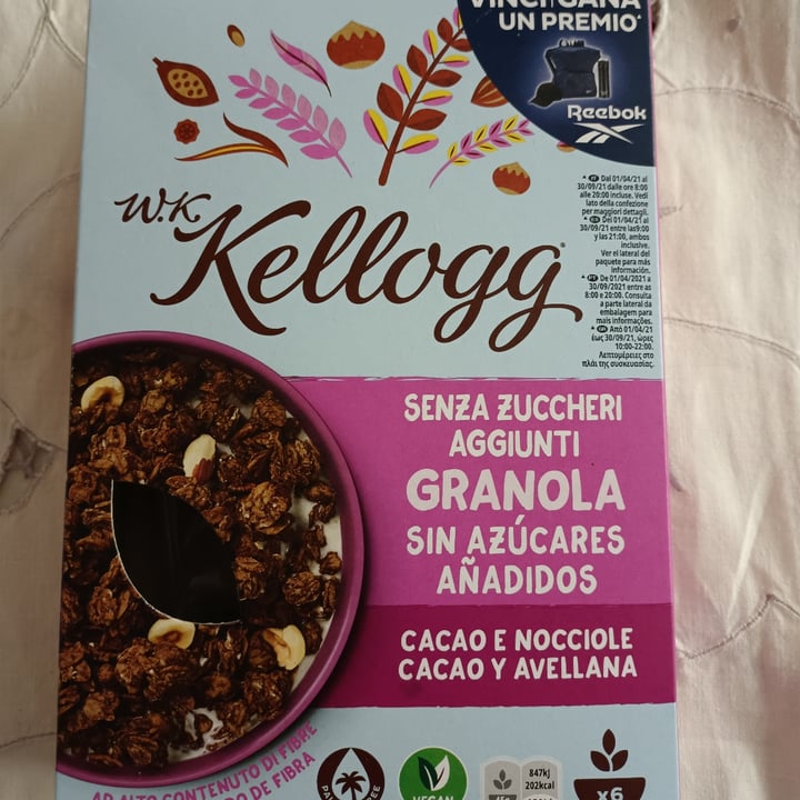 Kellogg No Sugar Added Crunchy Müsli Cacao & Hazelnut Review abillion