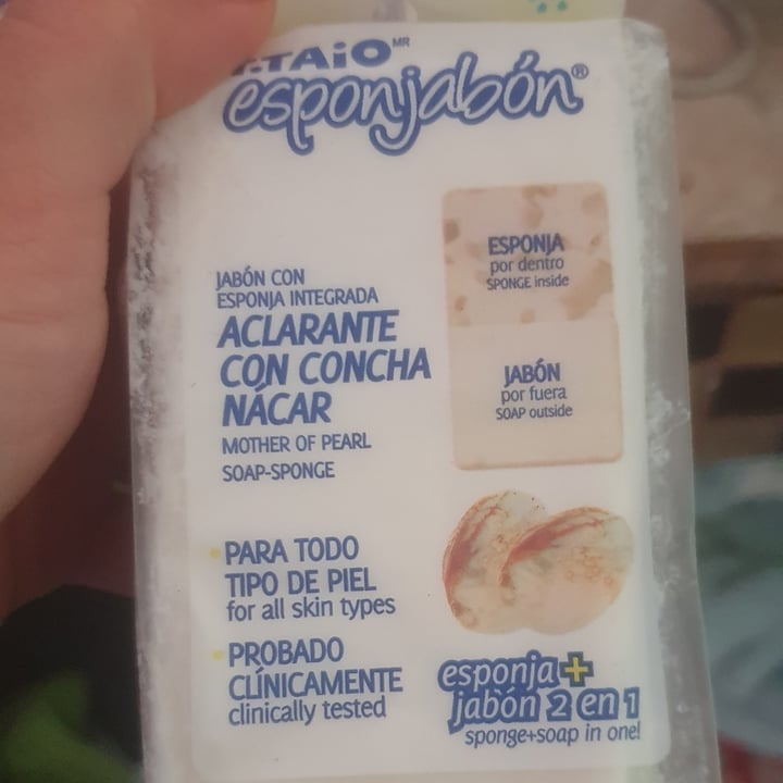 T. TAiO Esponja Jabón Coorporal de Cincha Nácar Review abillion