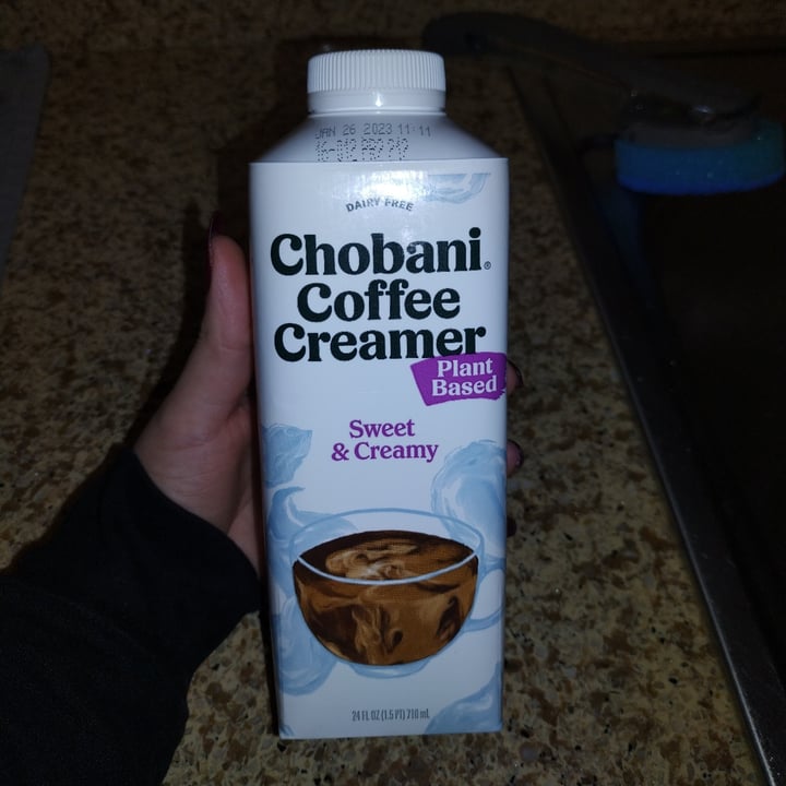Chobani coffee creamer sweet & creamy Review abillion