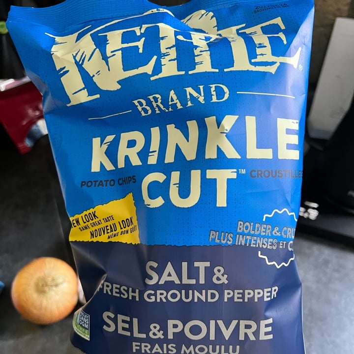 Kettle Brand Salt & Fresh Ground Pepper Krinkle Cut Reviews abillion