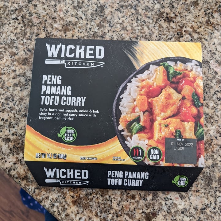 review photo of Wicked Peng Penang Tofu Curry shared by @ghundley on 12 Oct 2022 - review