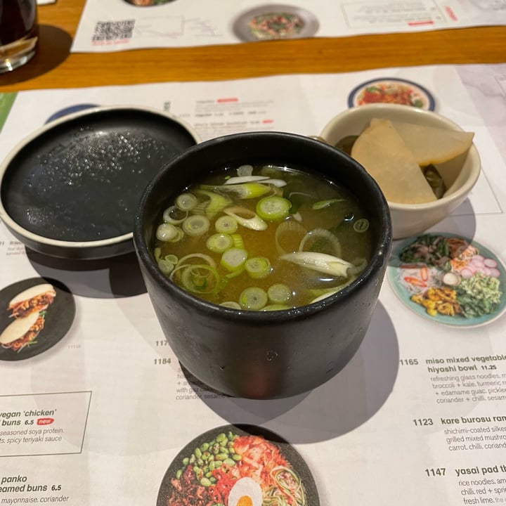 wagamama victoria Westminster, United Kingdom Miso Soup Review abillion