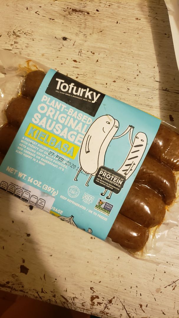 Tofurky PlantBased Sausage Kielbasa Review abillion