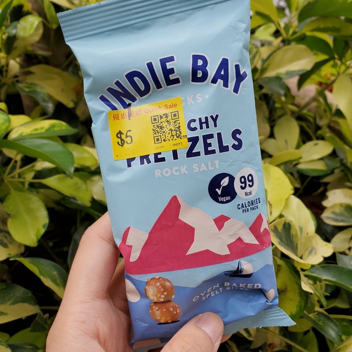 Indie Bay Snacks Spelt Pretzel Bites Rock Salt Review abillion
