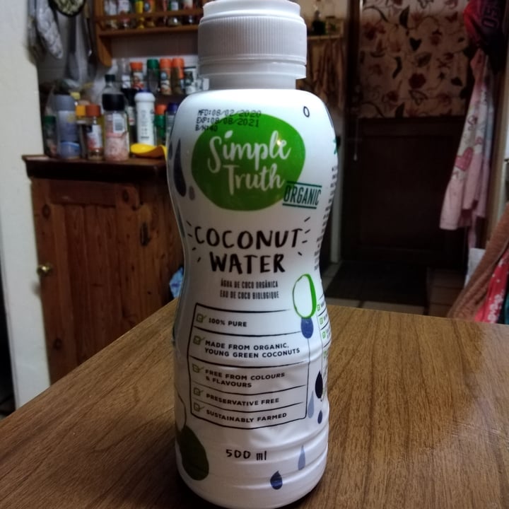 Simple Truth Simple Truth Organic Coconut Water Review abillion