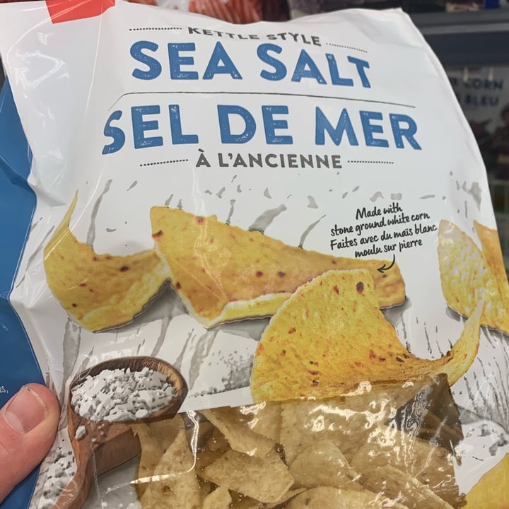 President's Choice Sea Salt Kettle Cooked Tortilla Chips Review abillion