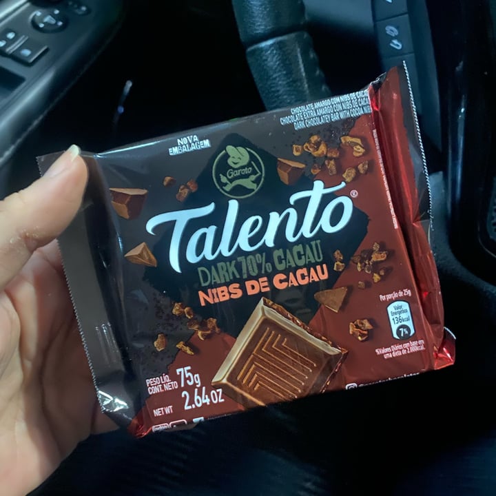Garoto Talento Nibs de Cacau Review abillion