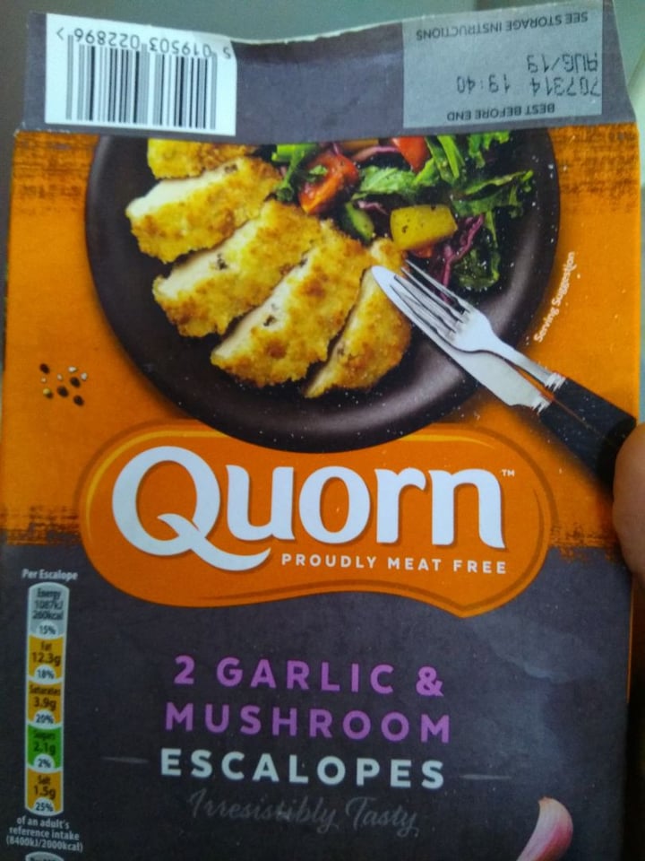 Quorn Quorn Garlic & Mushroom Escalopes Reviews abillion