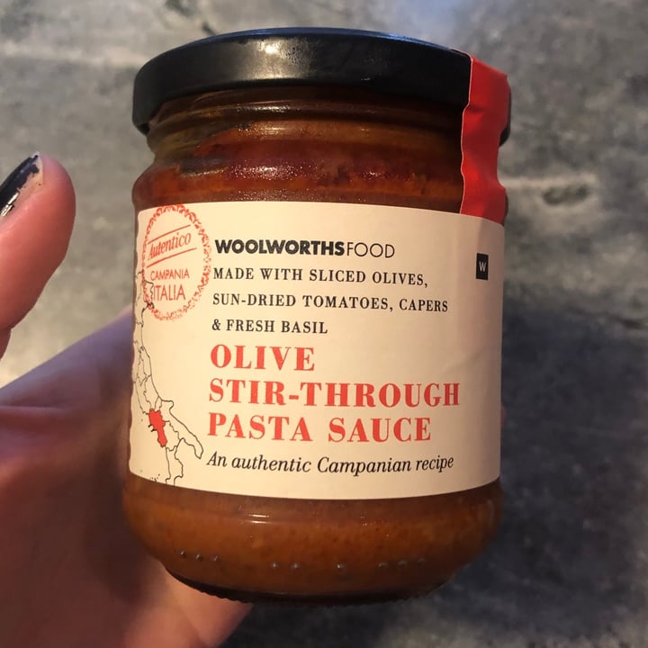 Woolworths Food Olive stir through pasta sauce Reviews abillion