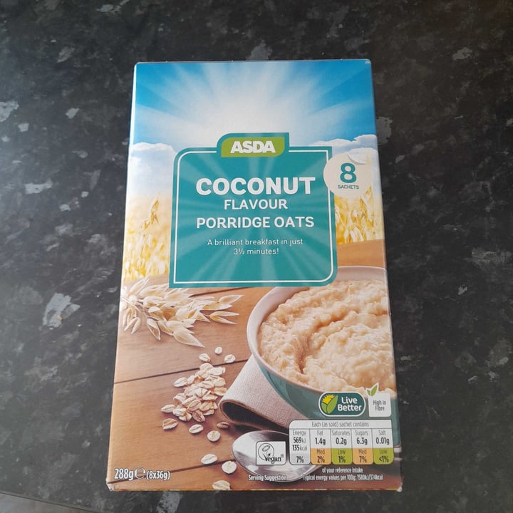 ASDA Coconut Porridge Review abillion