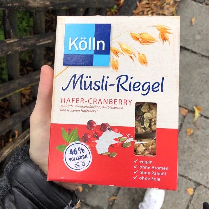 Kölln Müsli Riegel Hafer-Cranberry Reviews | abillion