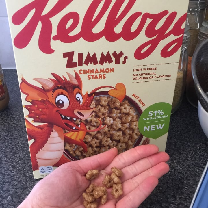 Kellogg Zimmys Cinnamon Stars Review abillion