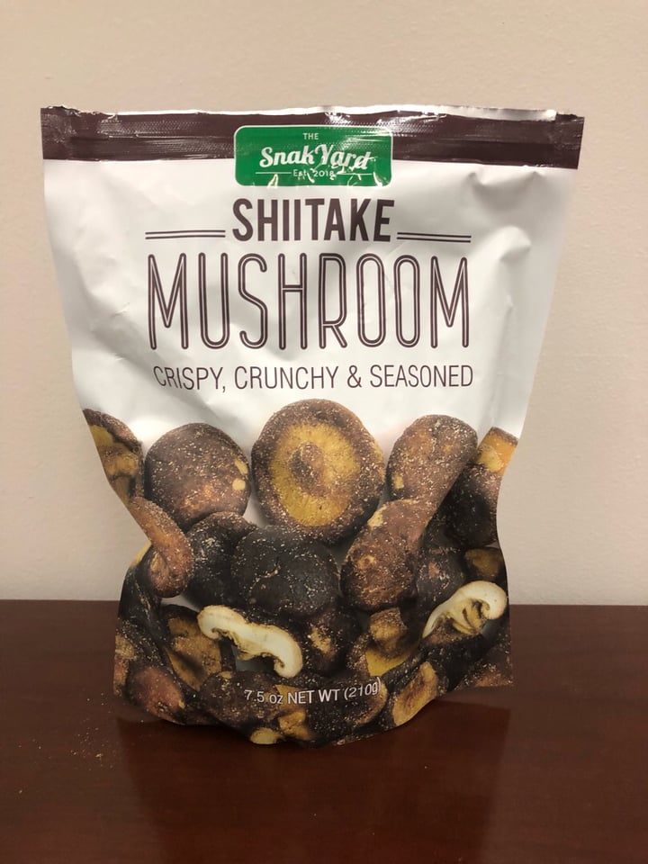 The Snak Yard Shiitake Mushroom Chips Review abillion