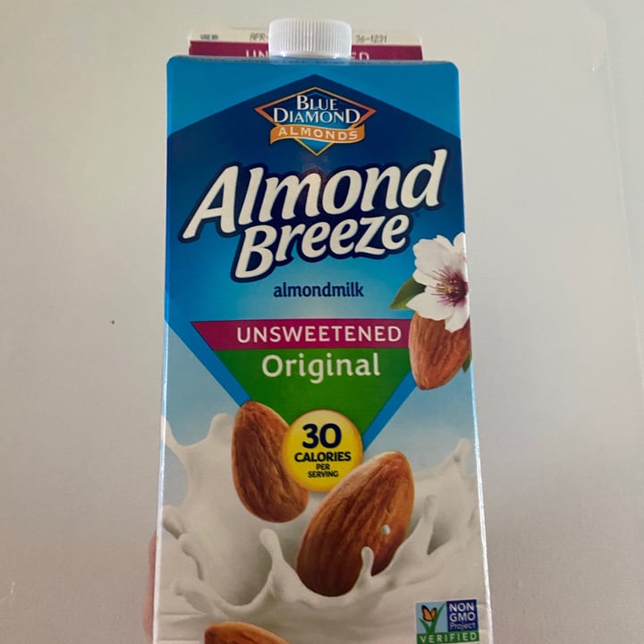 Blue Diamond Unsweetened Almond Milk Original Review abillion