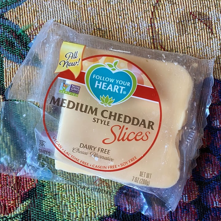 Follow your Heart Medium Cheddar Cheese Slices Review abillion