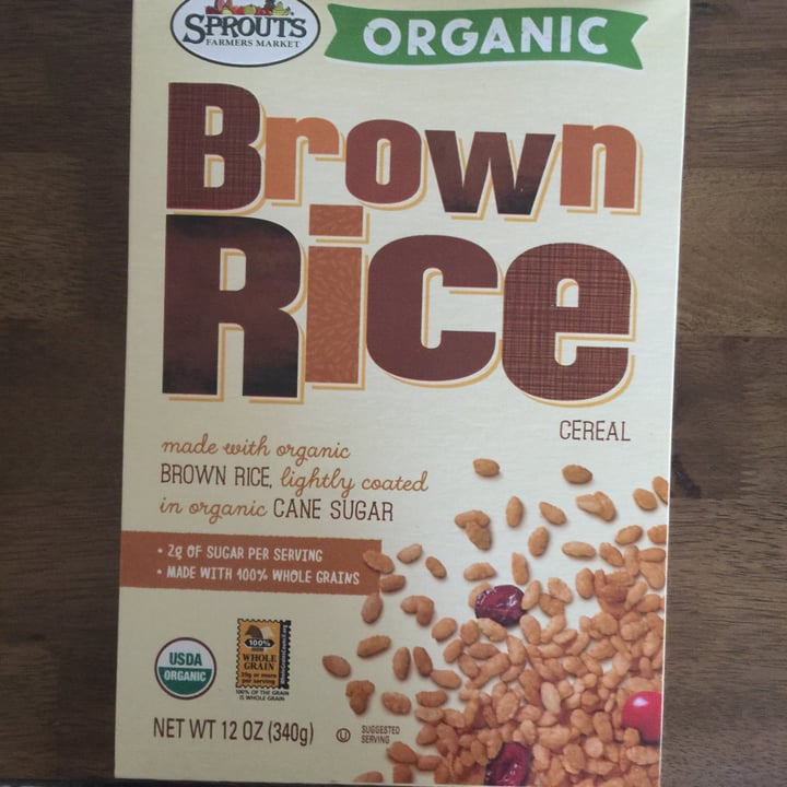 Sprouts Farmers Market Brown Rice Cereal Review abillion