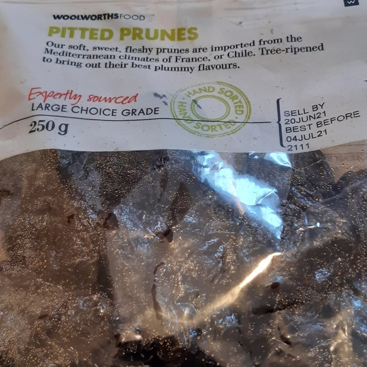 Pitted prunes choice grade Woolworths pitted prunes Review abillion