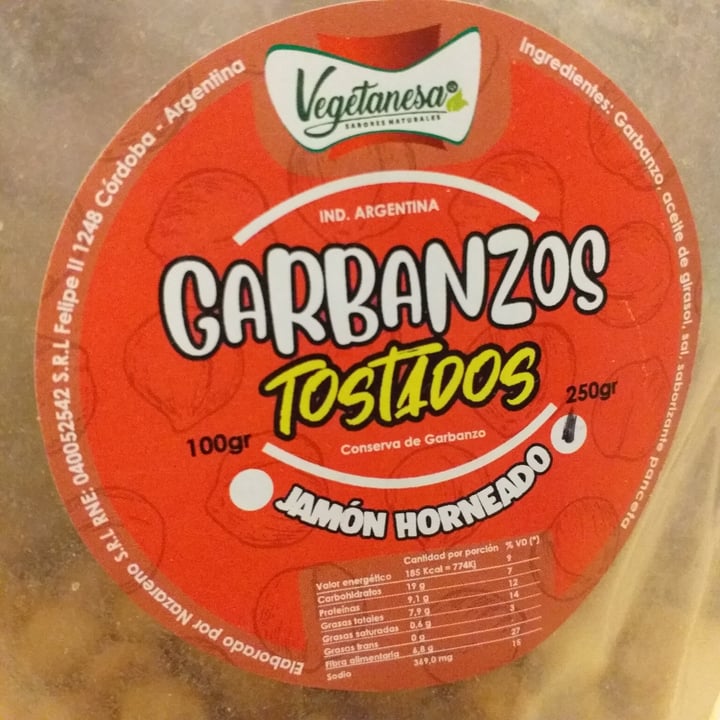 Vegetanesa Garbanzos fritos Sabor Jamón Horneado 250g Review abillion