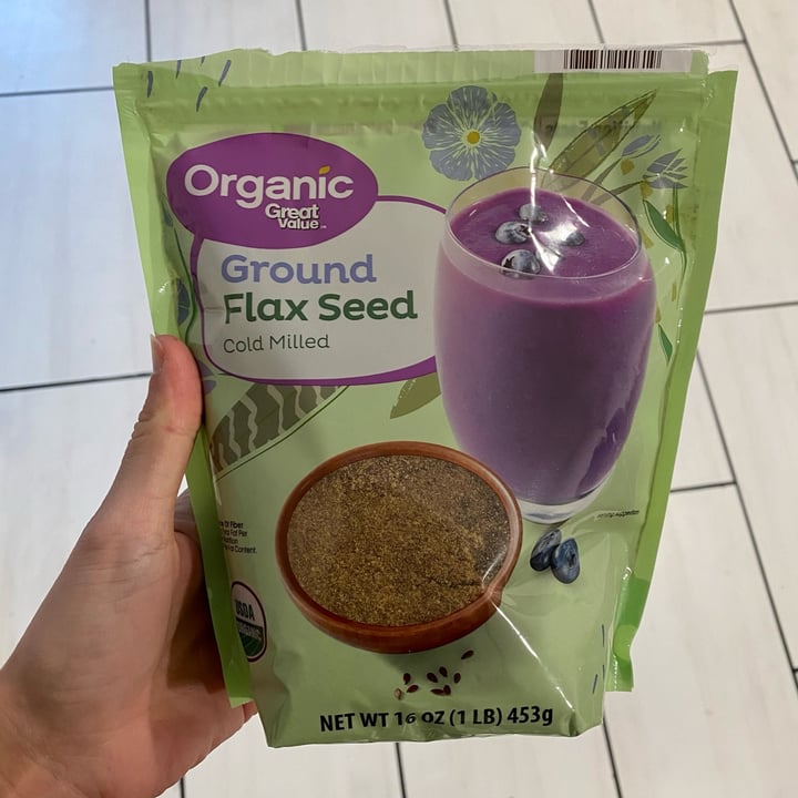 Great Value Organic Great value Ground Flax Seed Review abillion