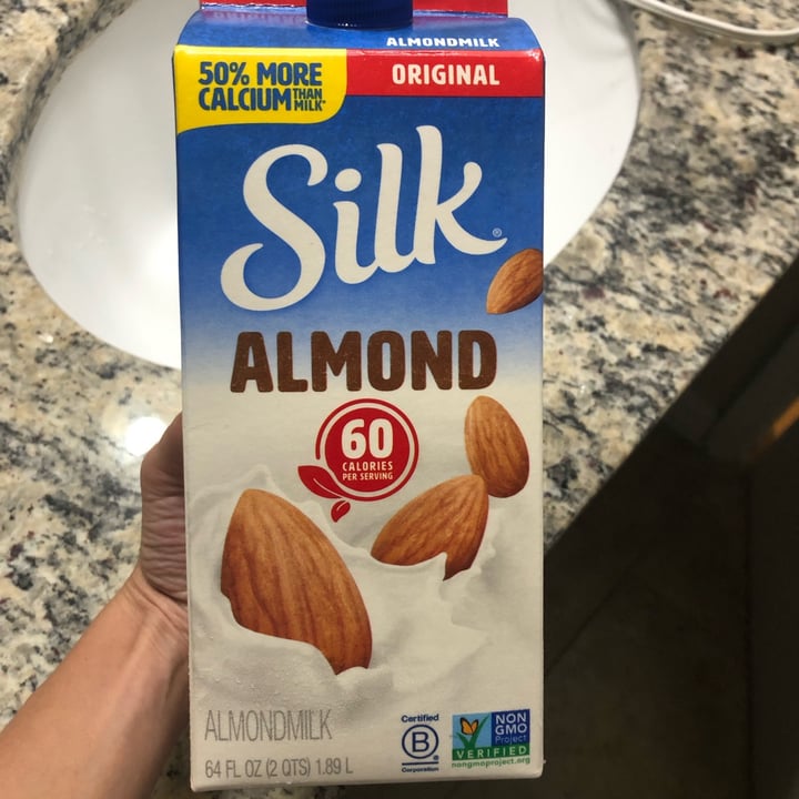Silk Original almond milk 60 calories Review abillion