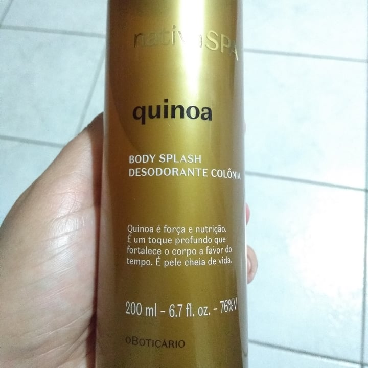 O Boticário Body splash quinoa Reviews abillion