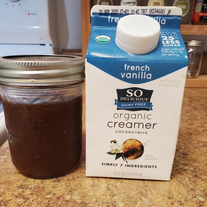 So Delicious Dairy Free Organic Creamer Coconutmilk French Vanilla