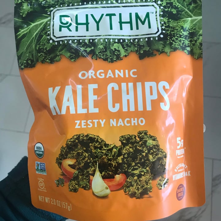 Rhythm Superfoods Organic kale chips zesty nacho Review abillion