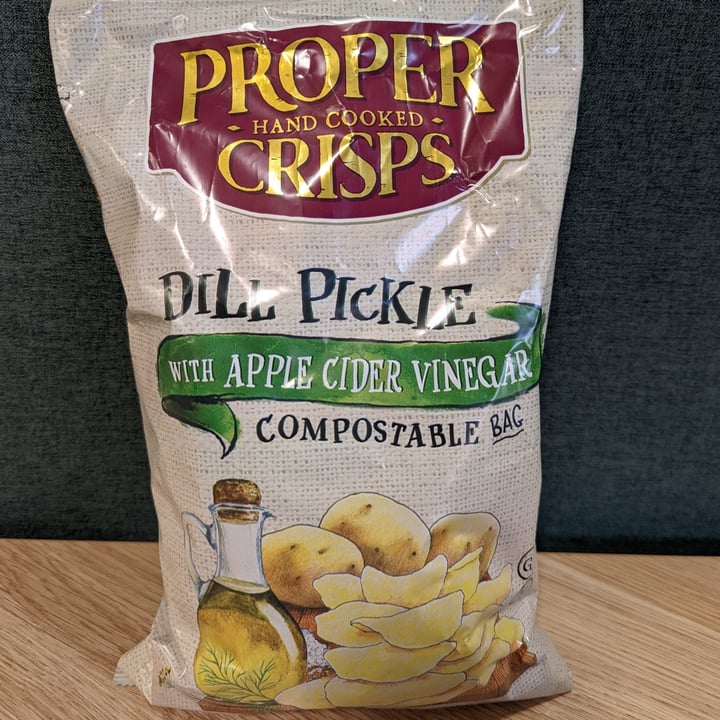 Proper Crisps Dill pickle with apple cider vinegar Review abillion
