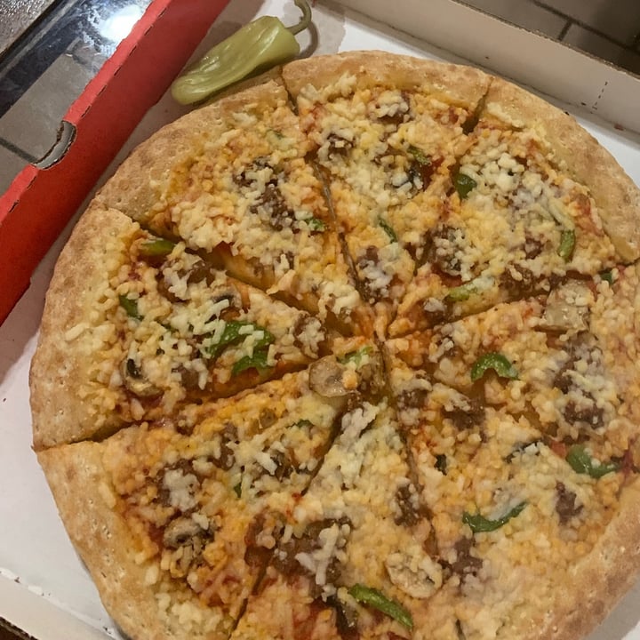 Papa johns Vegan beyond meat pizza Review abillion