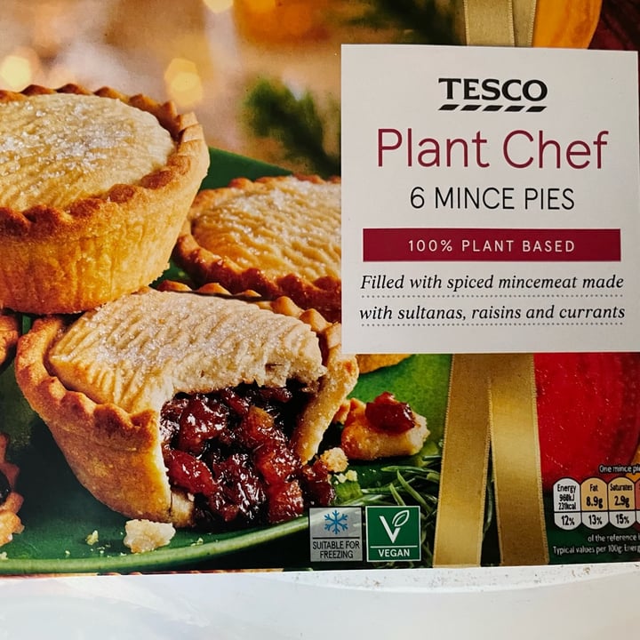 Tesco Plant Chef 6 mince pies Review abillion